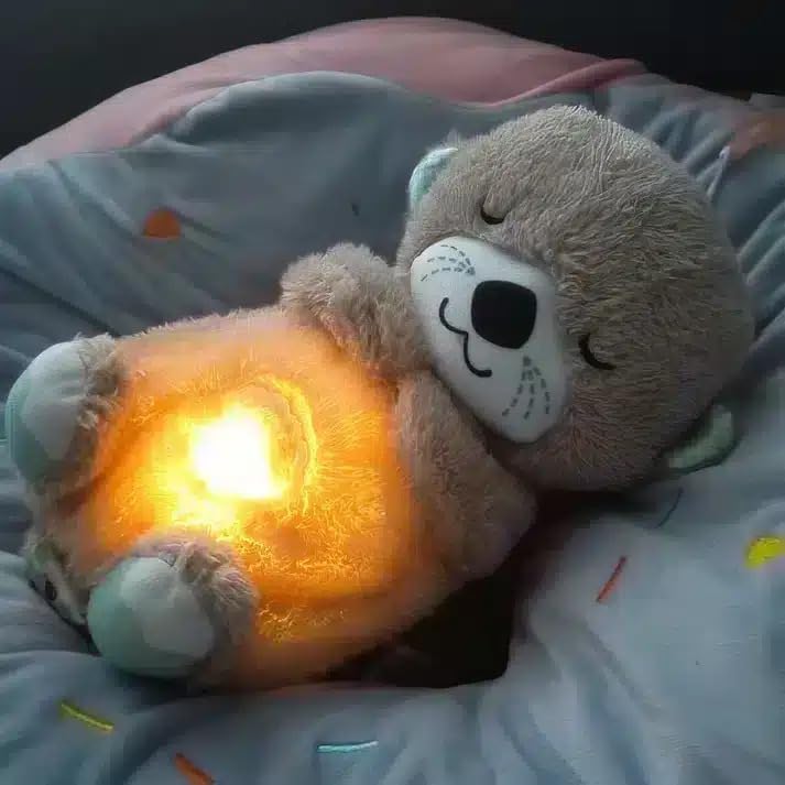 Teddy Bear Sound Toy with Light and Music for Kids – Soft Plush Toy 1-5 Years