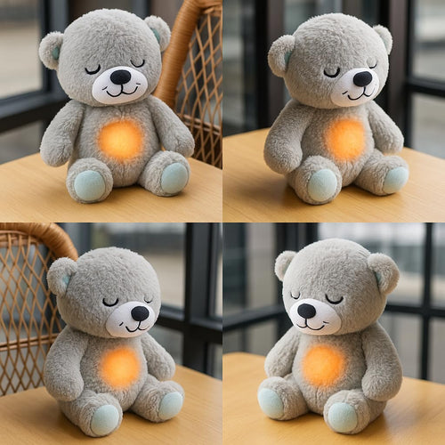 Teddy Bear Sound Toy with Light and Music for Kids – Soft Plush Toy 1-5 Years