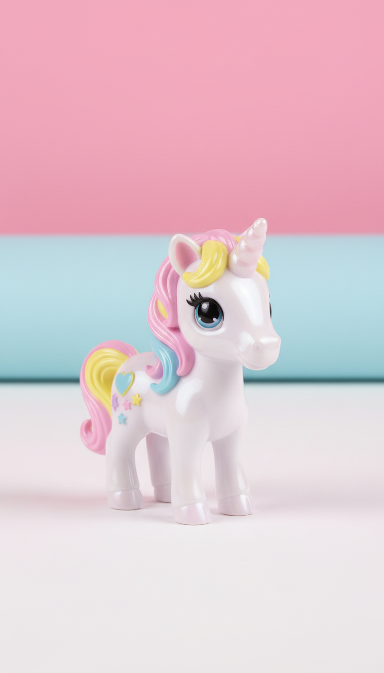 Rainbow Unicorn Mini Doll