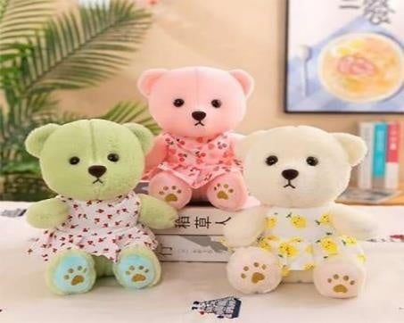3 Frock Bear by Lisbon Toys