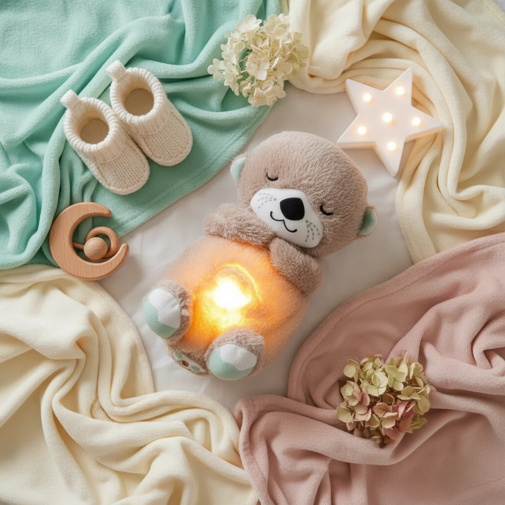 Teddy Bear Flat Lay