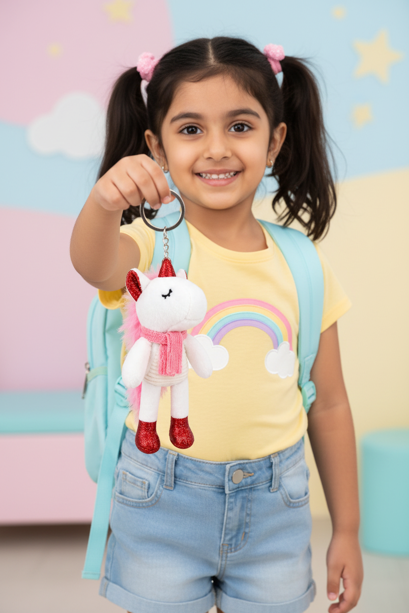 Unicorn Keychain Portrait