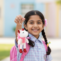 Unicorn Keychain Square